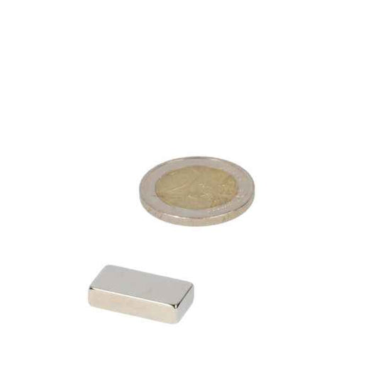 Neodymium Blokmagneet 20x10x5 mm