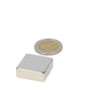 Neodymium Blokmagneet 25x25x10 mm, N48