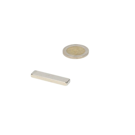 Neodymium Blokmagneet 36x8x4 mm – N45 - Magneten Special