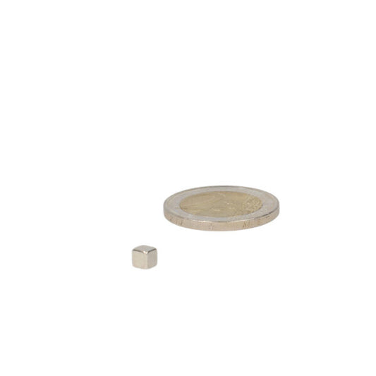 Neodymium Kubusmagneet 4 mm - Magneten Special