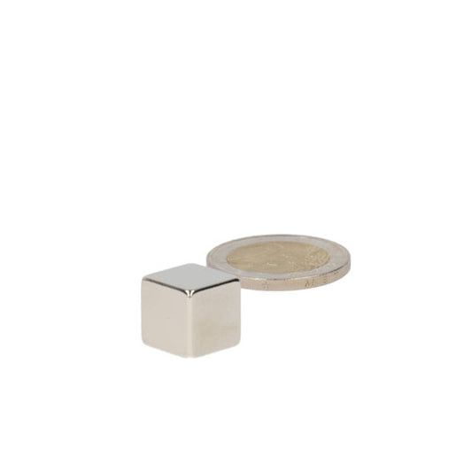 Neodymium Kubusmagneet 12.7 mm, N45 - Magneten Special