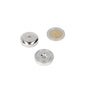 Potmagneet 25 x 8 x 4,2 mm, met boor-/verzinkgat
