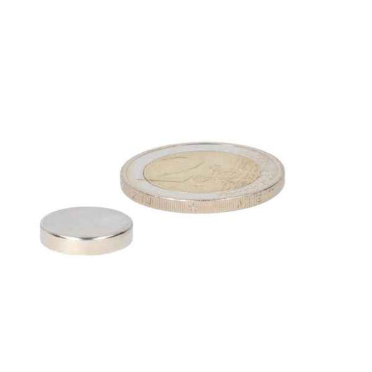 Schijfmagneet 14 x 3 mm – Neodymium magneet