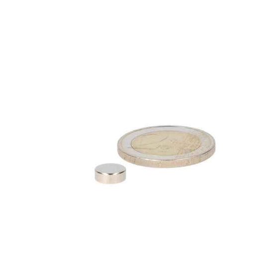 Schijfmagneet 8 x 3 mm – Neodymium magneet