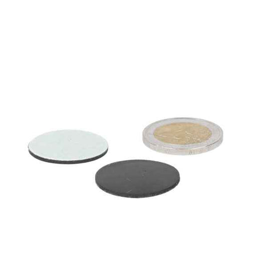 Zelfklevende rubberen schijf 25mm