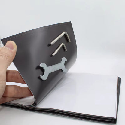 A4 Zelfklevend Magnetisch Vel Wit – 0.5 mm – 1 mm – 1.5 mm – Voor Foto’s & Koelkastmagneten