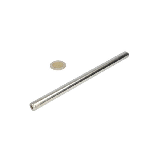 Filtermagneet 12x200mm rvs met krachtige magnetische eigenschappen en open schroefdraad voor metalen deeltjesopvang