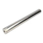 Een filtermagneet 32x430mm rvs met een cilindrische gepolijste afwerking en binnendraad 2x m10x15mm zichtbaar