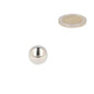 Kogelmagneet 15 mm met een glanzend metalen oppervlak, krachtige magneet en perfecte keuze voor zowel professioneel gebruik