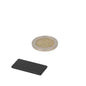 Zwart neodymium blokmagneet 30 x 15 x 2 mm epoxy gecoat krachtige magneet n42 voor industrieel gebruik