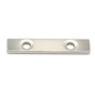Neodymium Block Magnet 50 x 10 x 3 - 5 mm – With Countersunk Hole