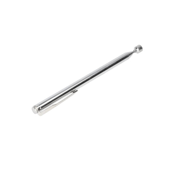 Zilveren pick up tool metalen voorwerpen met slank retracteerbaar ontwerp van 7 x 600 mm