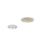 Twee neodymium magneten schijfmagneet 18 x 3 mm met sterke zilverkleurige afwerking en krachtige neodymium magneet eigenschappen